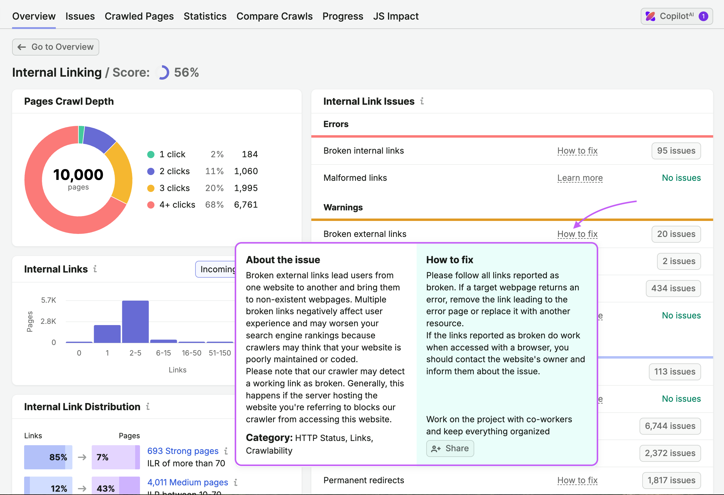 Using Semrush to Find Areas for Improvement on Your Website image 3